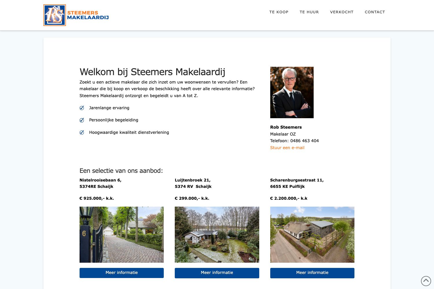 Website screenshot https://algemeenadviesbureausteemers.nl