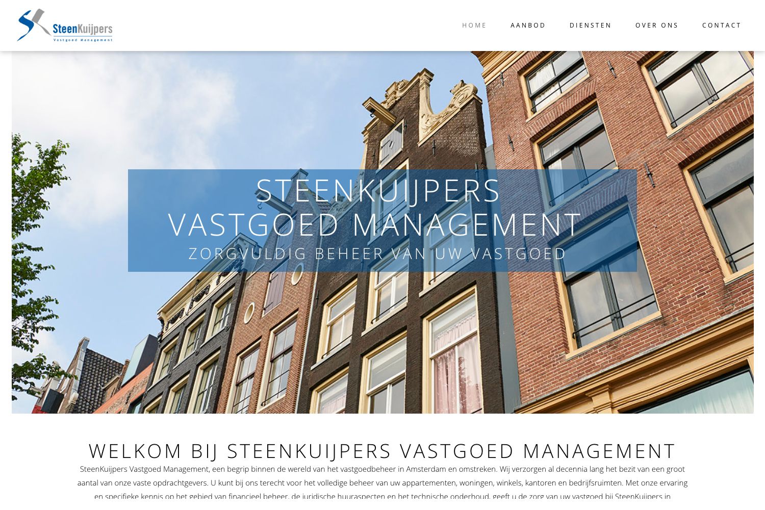 Website screenshot https://steenkuijpers.nl