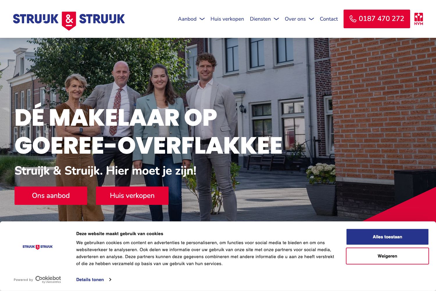 Website screenshot https://struijkstruijk.nl