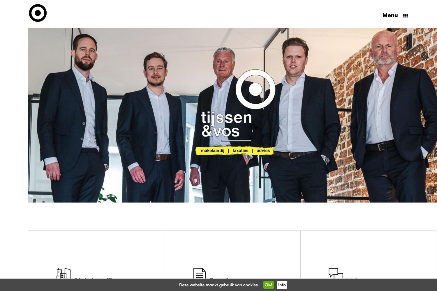 Website screenshot https://tijssenvos.nl