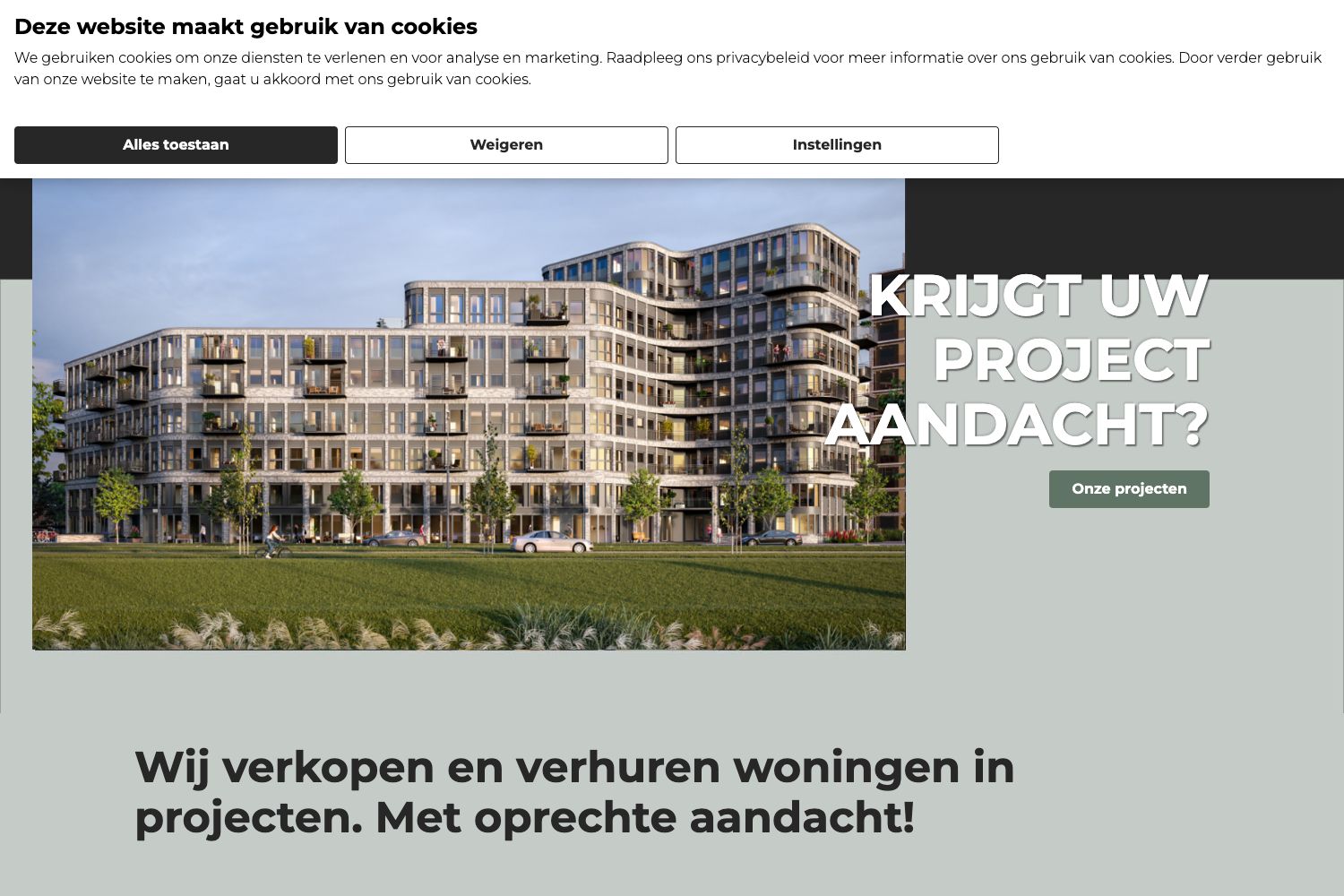 Website screenshot https://uppmark.nl