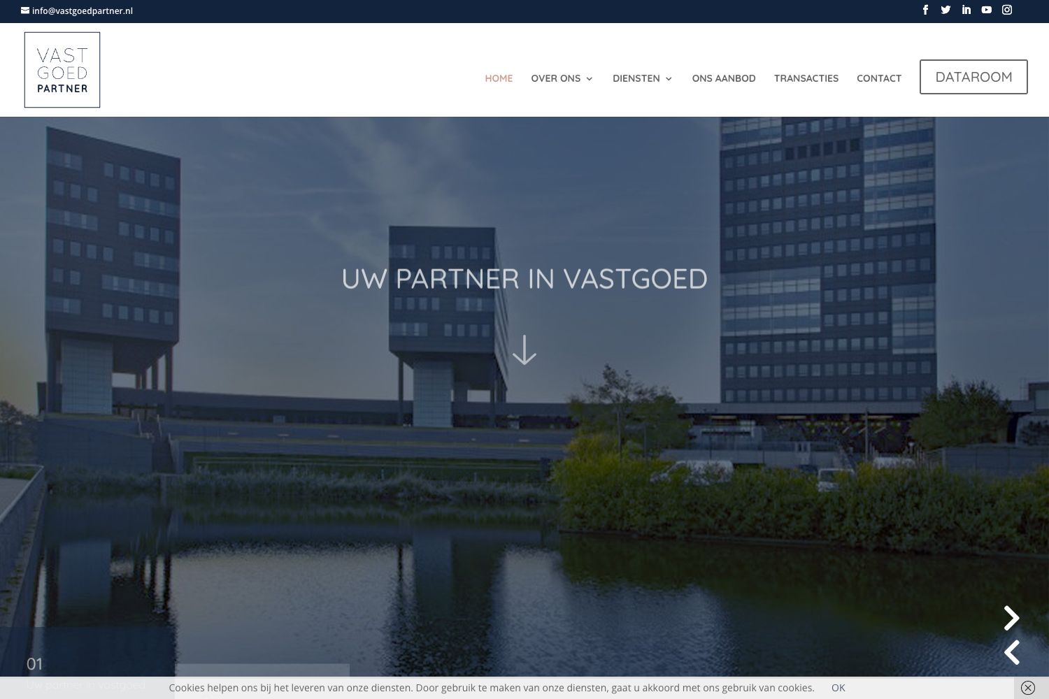 Website screenshot https://vastgoedpartner.nl