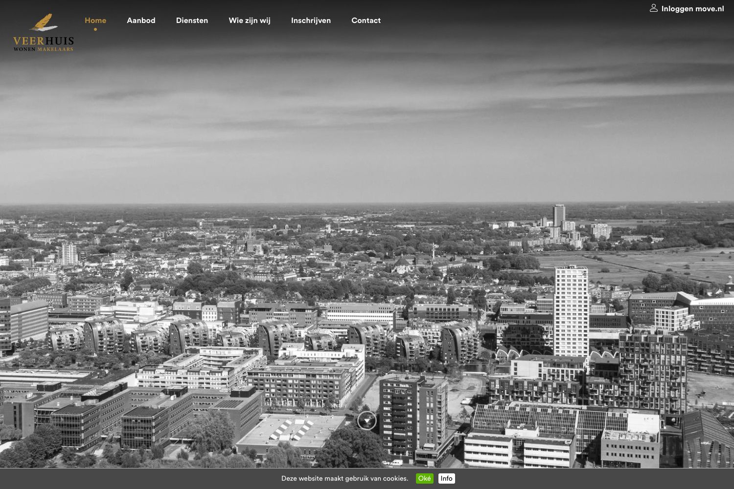 Website screenshot https://veerhuis-wonen.nl