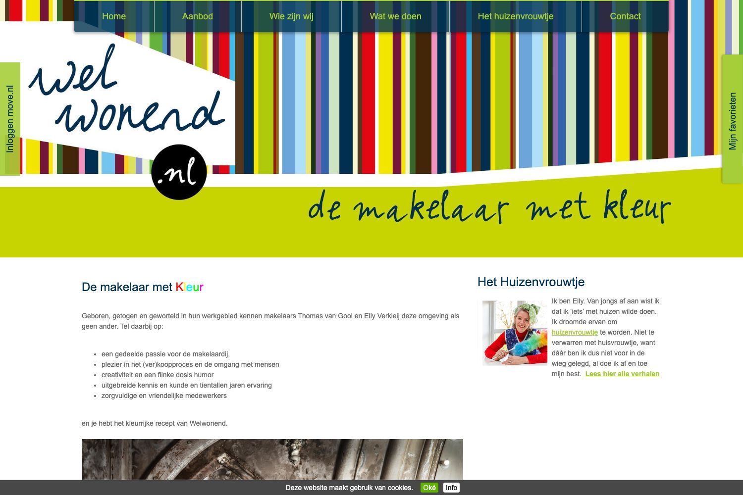 Website screenshot https://welwonend.nl