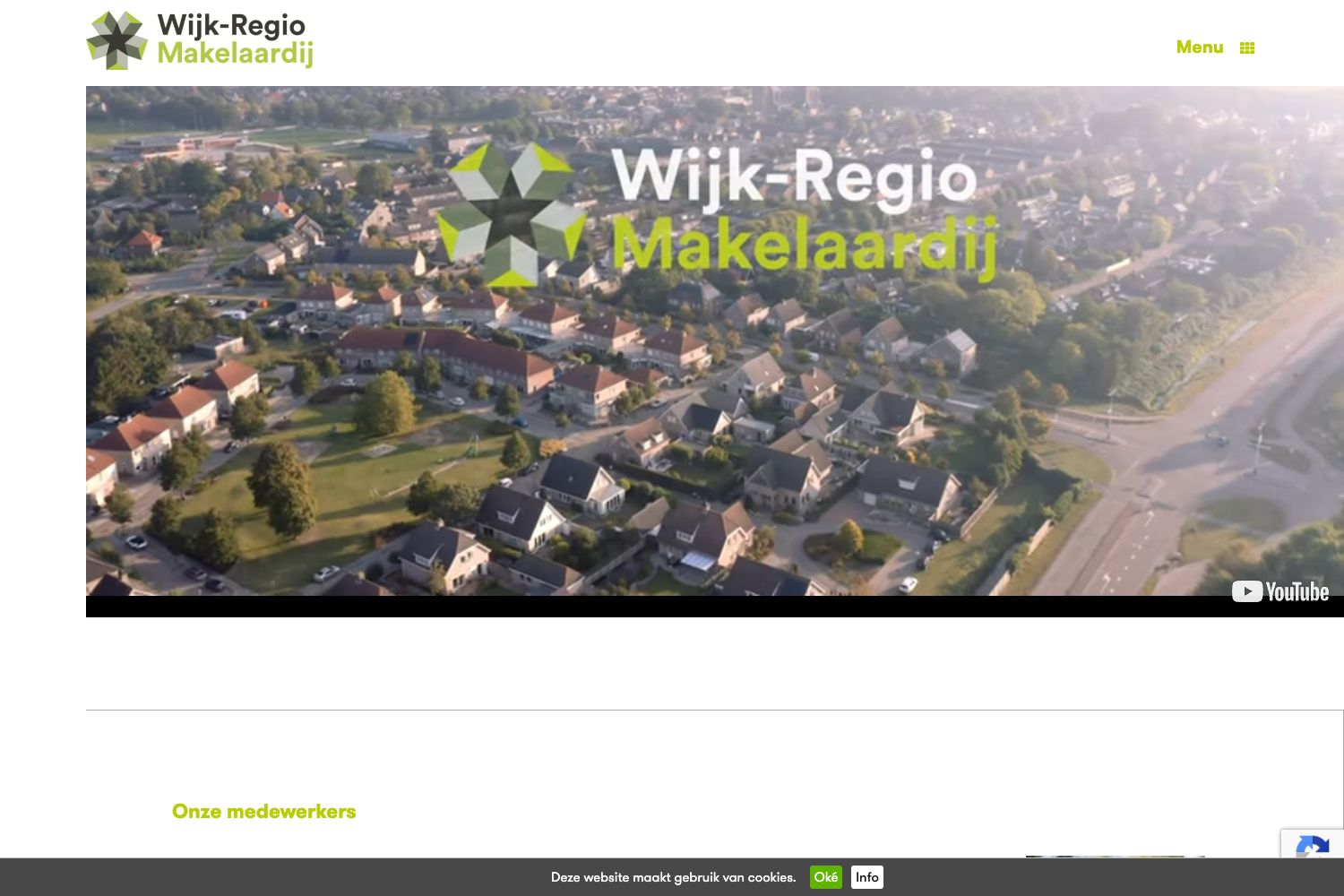 Website screenshot https://wijk-regio.nl