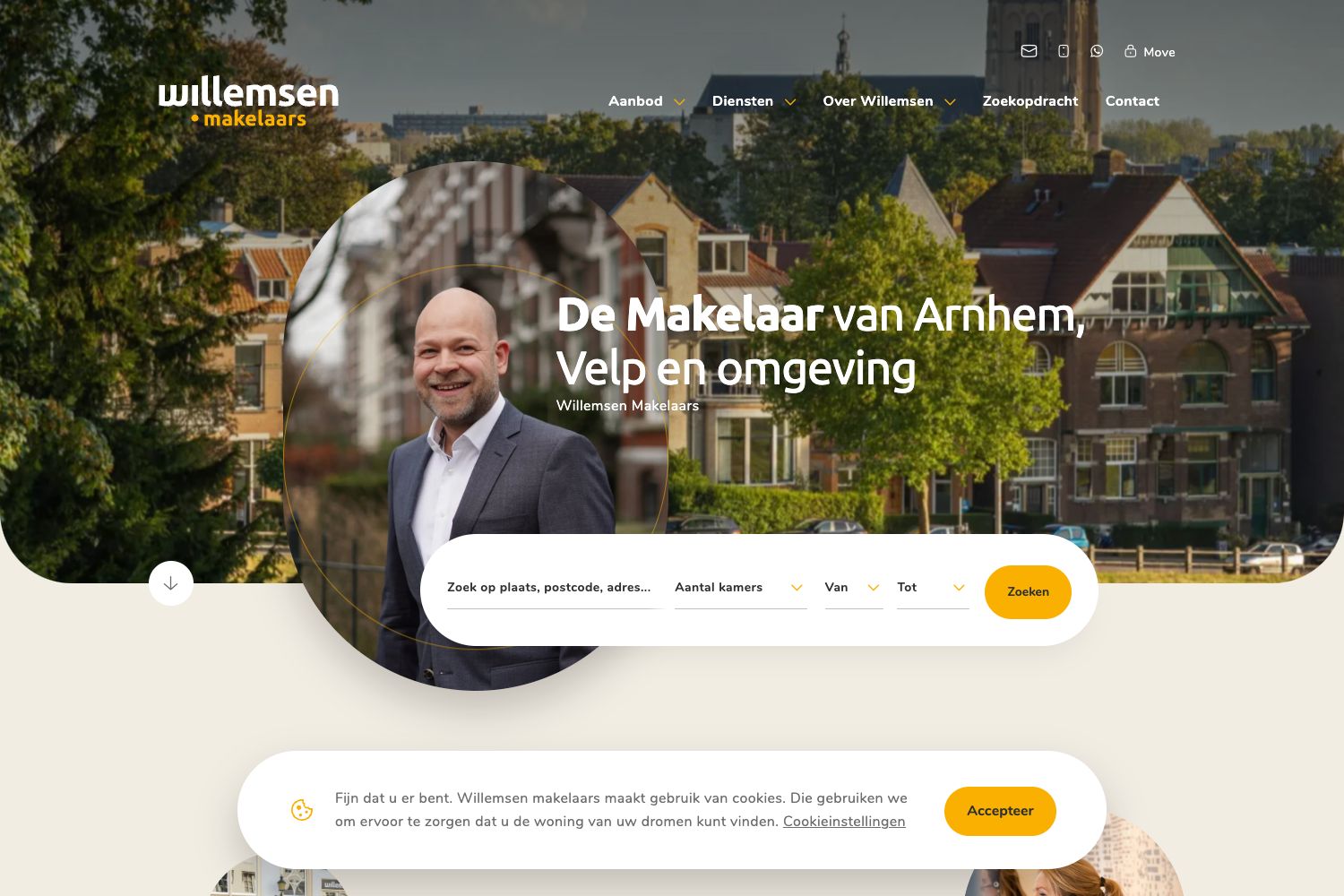 Website screenshot https://willemsen.nl