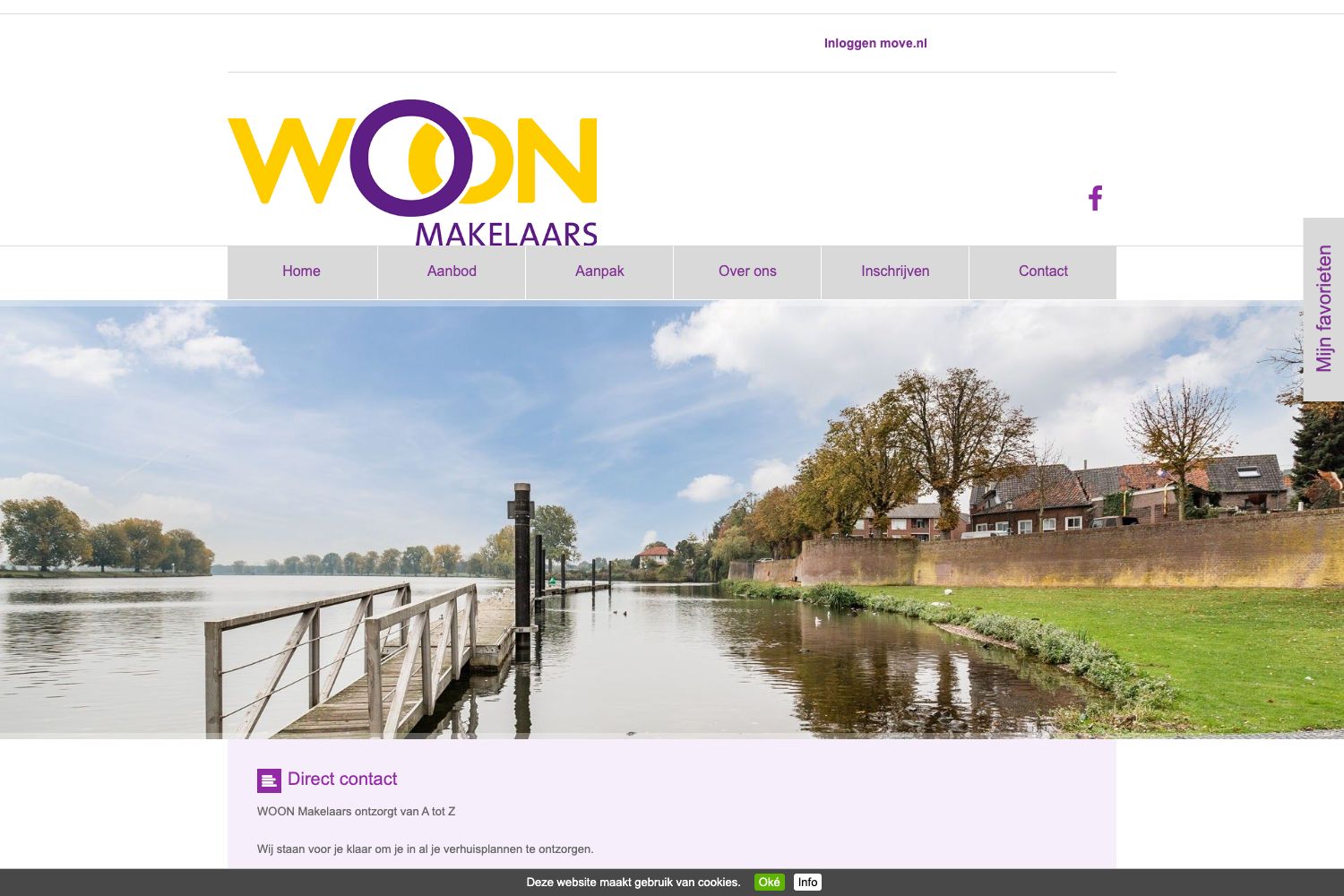 Website screenshot https://woonmakelaars.nl