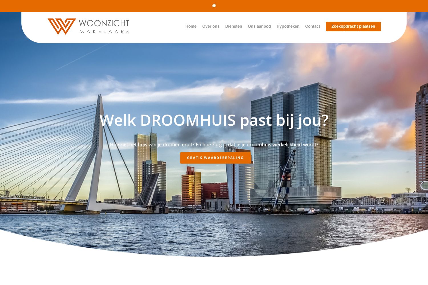Website screenshot https://woonzichtmakelaars.nl