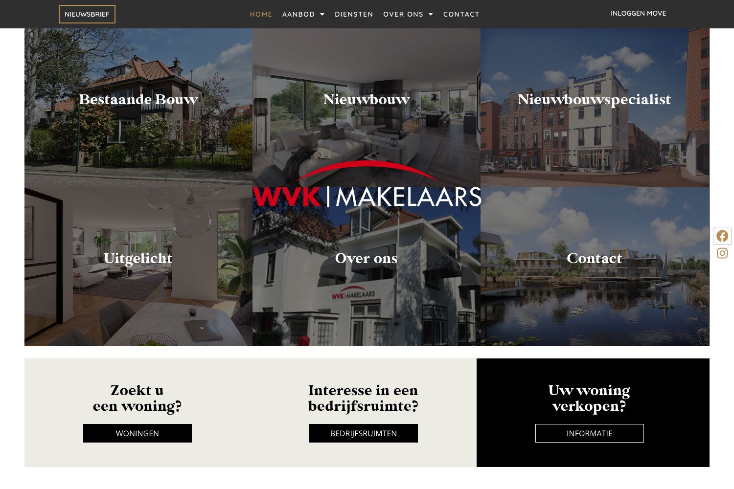 Website screenshot https://wvk.nl