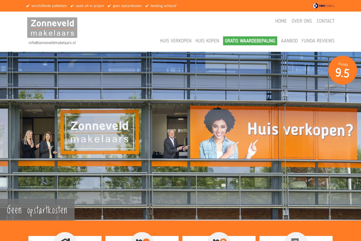 Website screenshot https://zonneveldmakelaars.nl