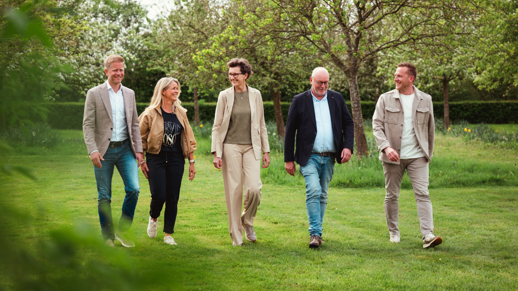 Team foto van Eggink Maalderink Garantiemakelaars