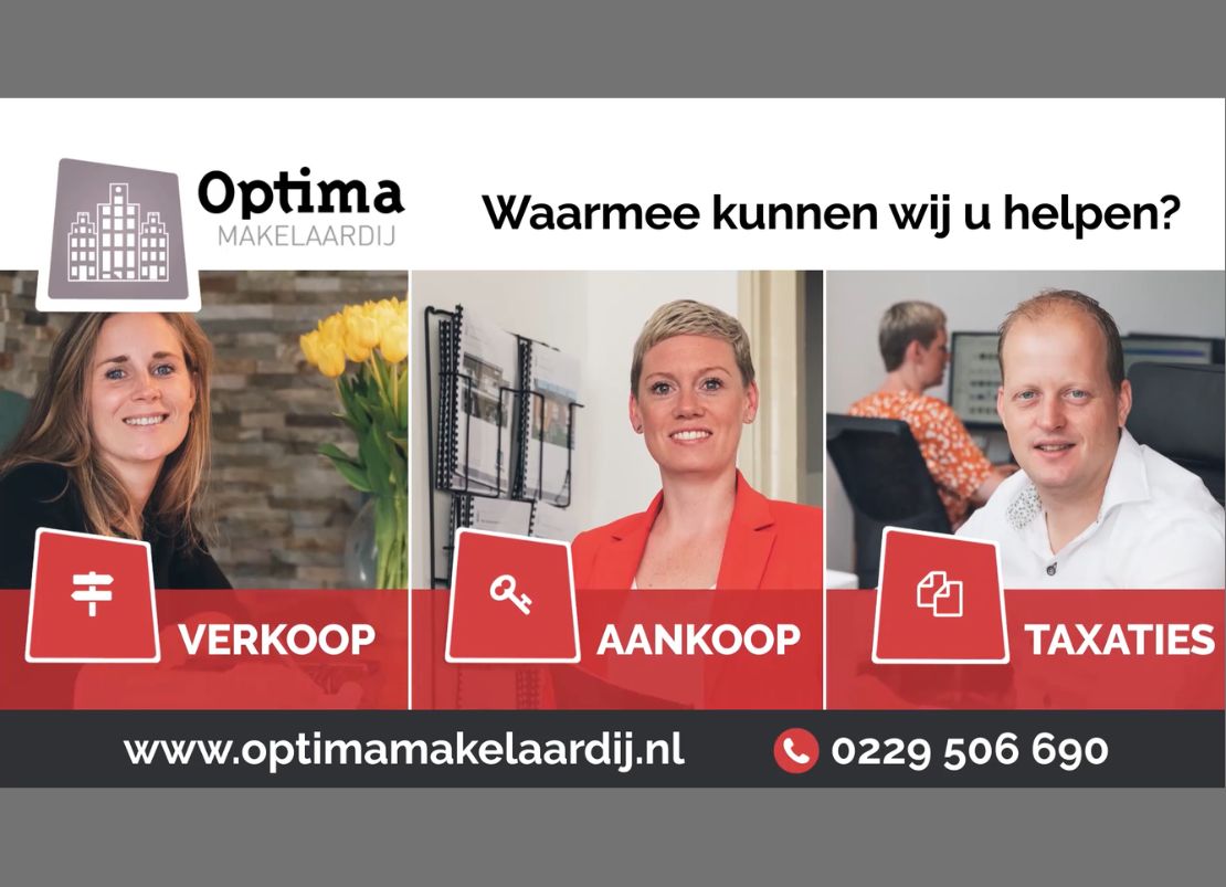 Team foto van Optima Makelaardij - Voor een Optimaal resultaat!