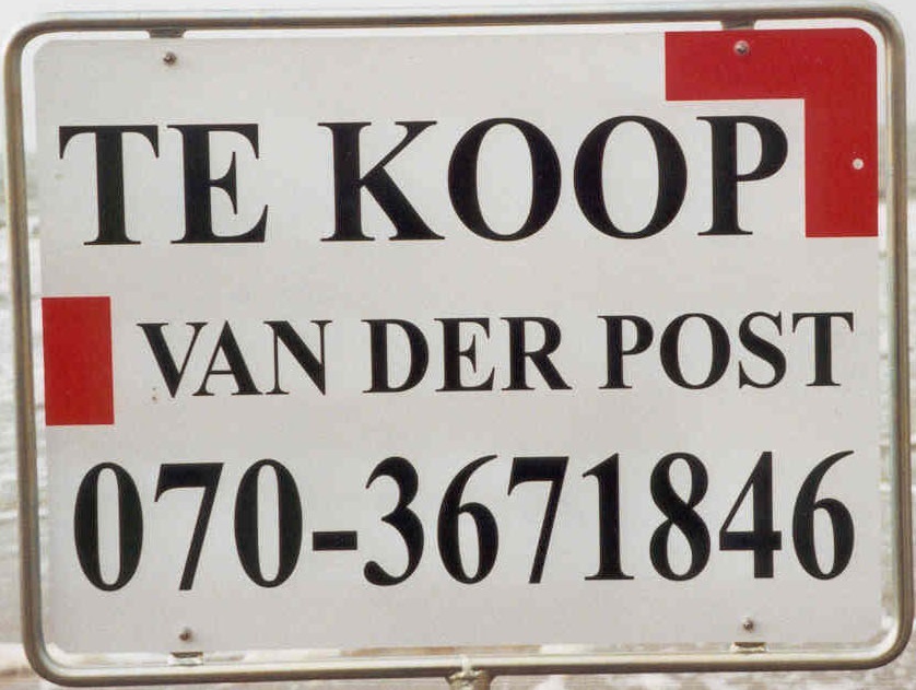 Kantoor foto van Van der Post Makelaars