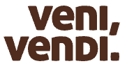 Logotipo de Veni Vendi, makelaar & taxateur